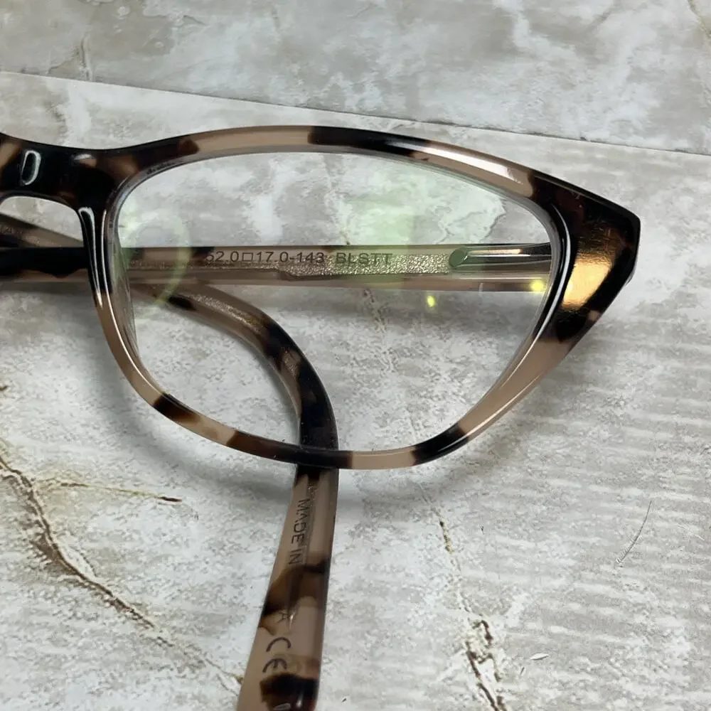 Christian Siriano Eyeglasses Womens Tortoise Dorian 52-17-143 FRAMES ONLY
